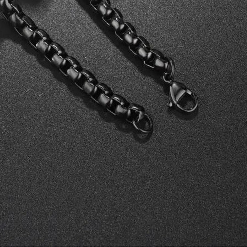 2MM Diameter Mens Box Chain Necklace Men Titanium Chain Necklace - Picture 3 of 3